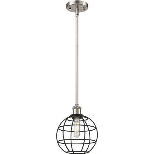Lake Placid 1 Light 8 inch Satin Nickel Pendant Ceiling Light