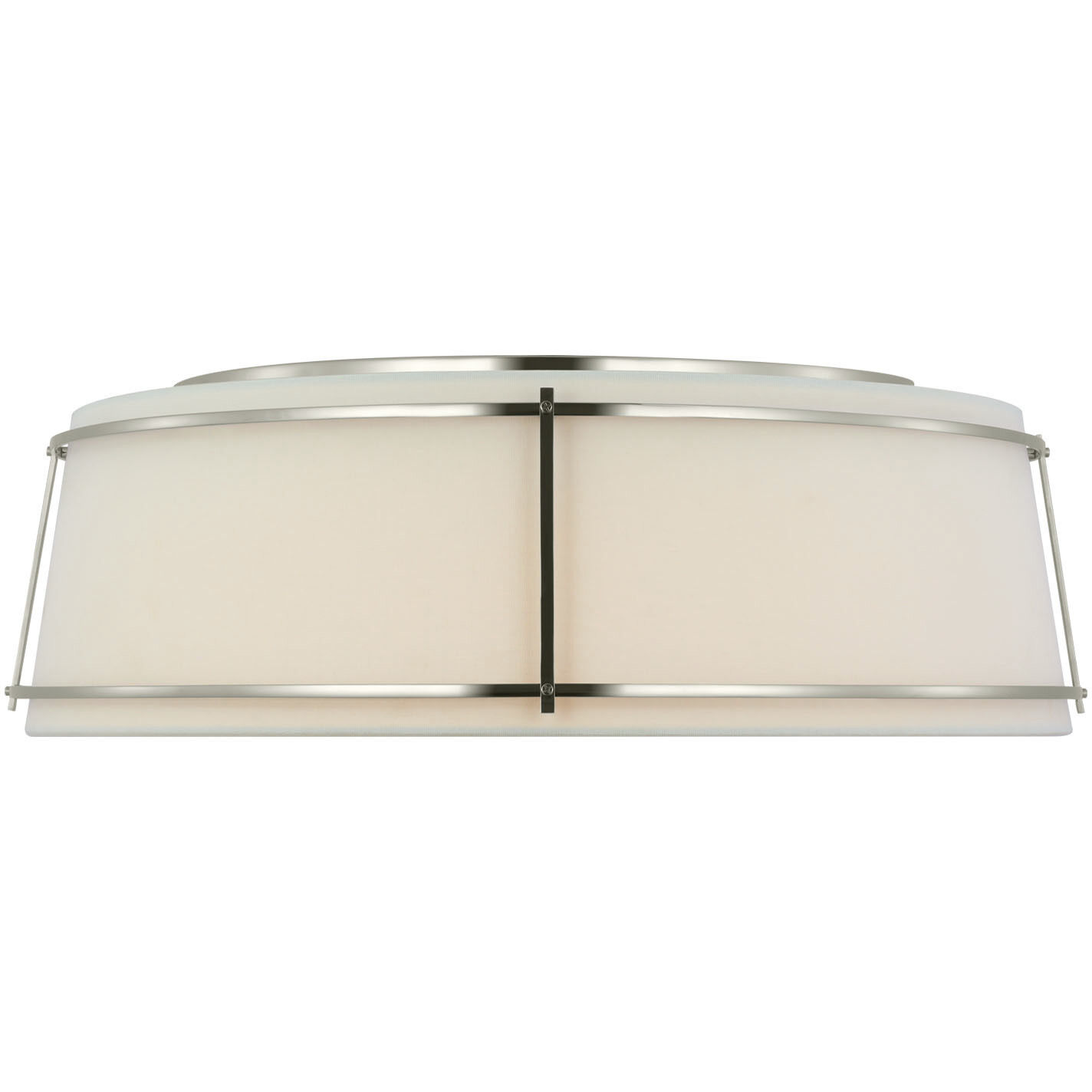 Carrier and Company Callaway LED 22.25 inch Polished Nickel Flush Mount Ceiling Light