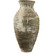 Lipari Antique White Outdoor Urn, Extra Large