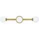 Audrey LED 26 inch Heritage Brass Bath Light Wall Light