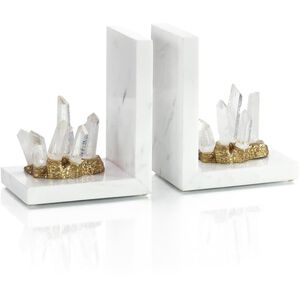 Crystalline 11 X 8 inch Bookends, Set of 2