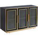 Aurelia Ebony & Gold Cabinet