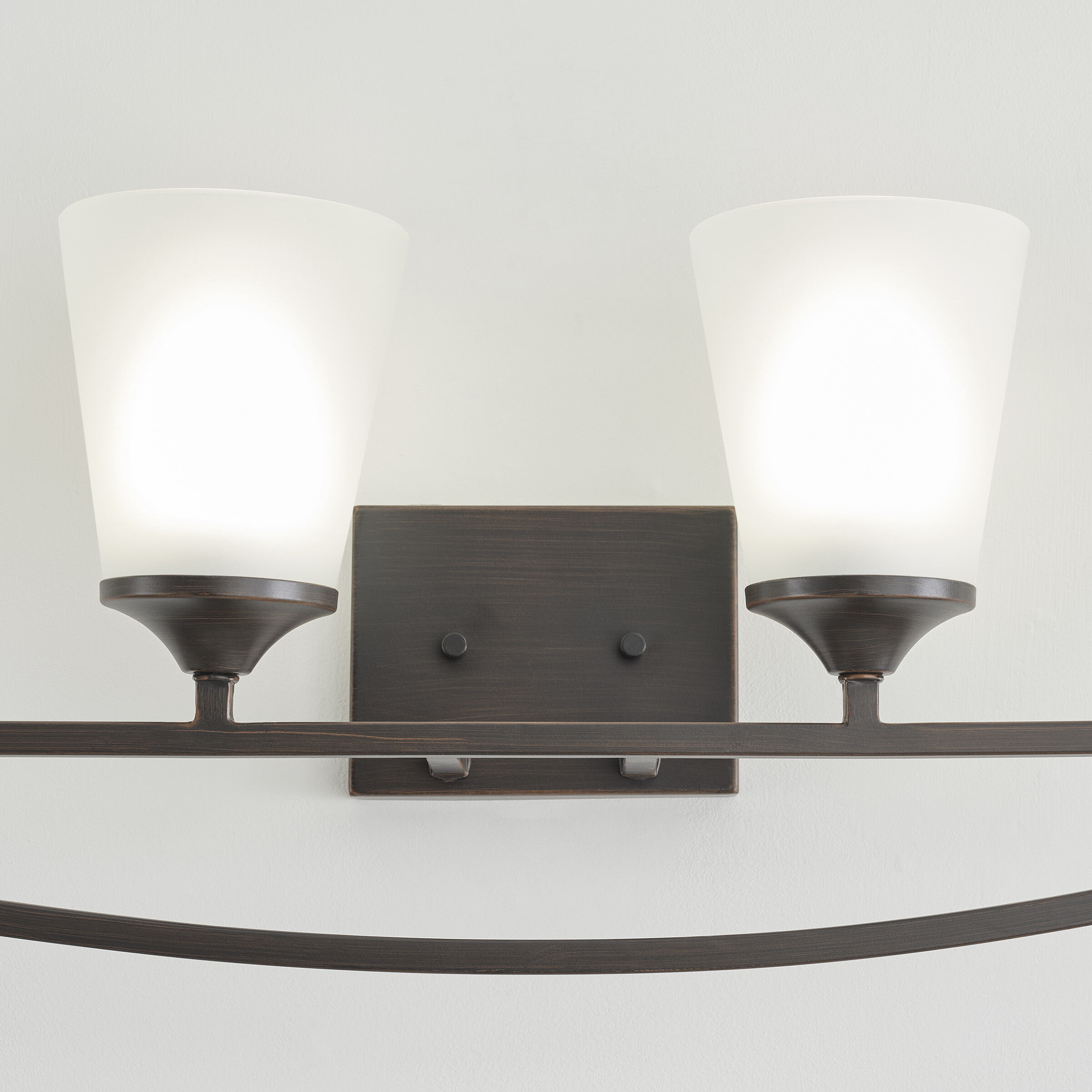 Hanford 4 Light 33.5 inch Bronze Bath Vanity Wall Sconce Wall Light