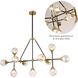 Canada 11 Light 18 inch Black Chandelier Ceiling Light