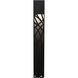 Inez 1 Light 36 inch Black Outdoor Wall Sconce