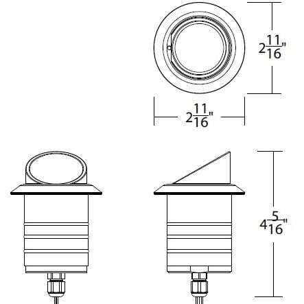 Colorscaping 12 4.50 watt Stainless Steel Coated in Bronze Path Lighting, Colorscaping