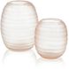 Glass 12.5 X 9.5 inch Vases, Set of 2