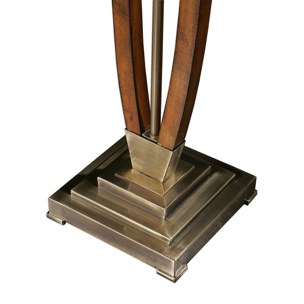 Boydton 66 inch 150 watt Burnished Wood Floor Lamp Portable Light