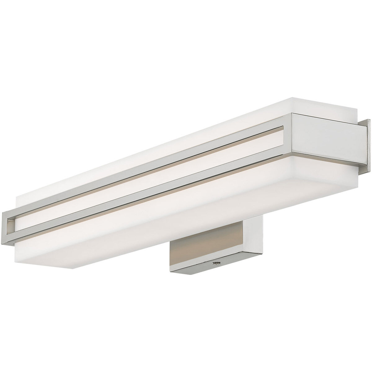 Fulton LED 4 inch Polished Chrome ADA Bath Vanity Wall Light