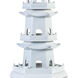 White Tower of Enlightenment 31 X 10 inch Sculpture