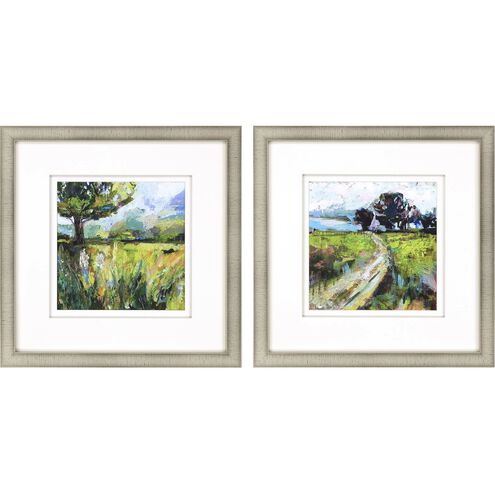 Scenic Collection Green Framed Art