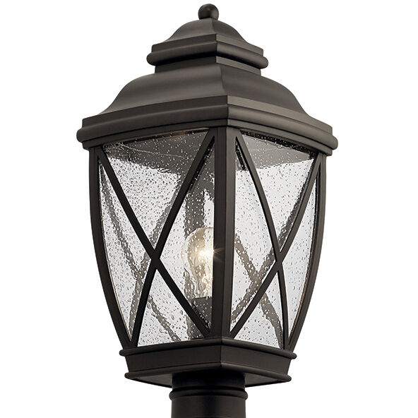 Tangier 1 Light 20 inch Olde Bronze Outdoor Post Lantern
