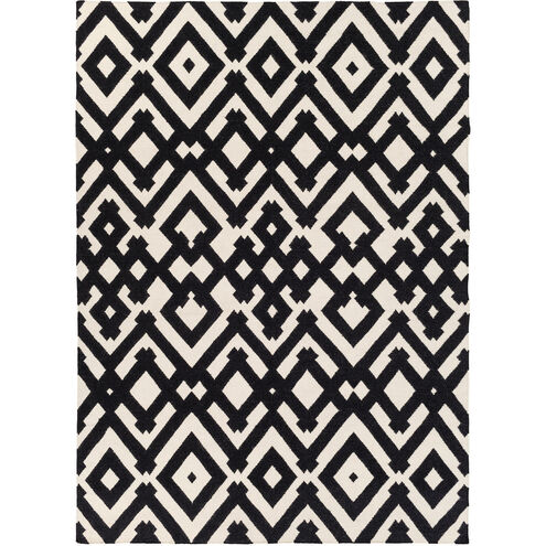 Paddington 36 X 24 inch Black, Beige Rug