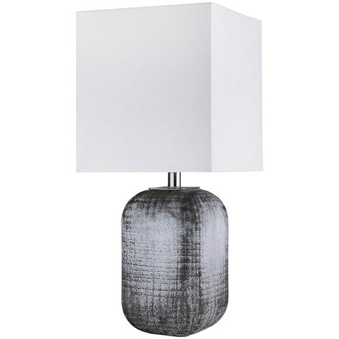 Trend Home 25 inch 150.00 watt Polished Nickel Table Lamp Portable Light