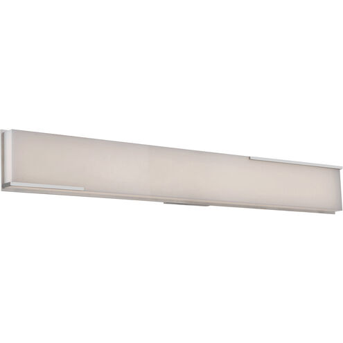 Vibe LED 35 inch Brushed Polished Nickel Vanity Light Wall Light in 35 in.