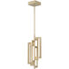 Livra LED 9 inch Gold Chandelier Ceiling Light