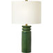 ED Ellen DeGeneres Feikudo 25.88 inch 60 watt Glossy Light Green Table Lamp Portable Light