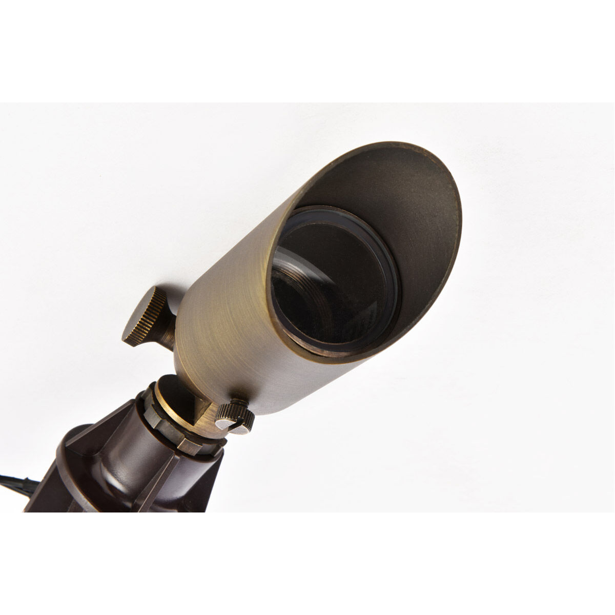 Aera 12V 20 watt Antique Brass Outdoor Landscape Spot Light