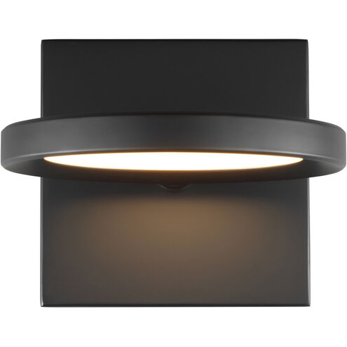 Spectica LED 7 inch Matte Black Wall Light in LED 90 CRI 3000K 277V, Integrated LED