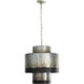 Cannery 4 Light 18 inch Ombre Galvanized Pendant Ceiling Light