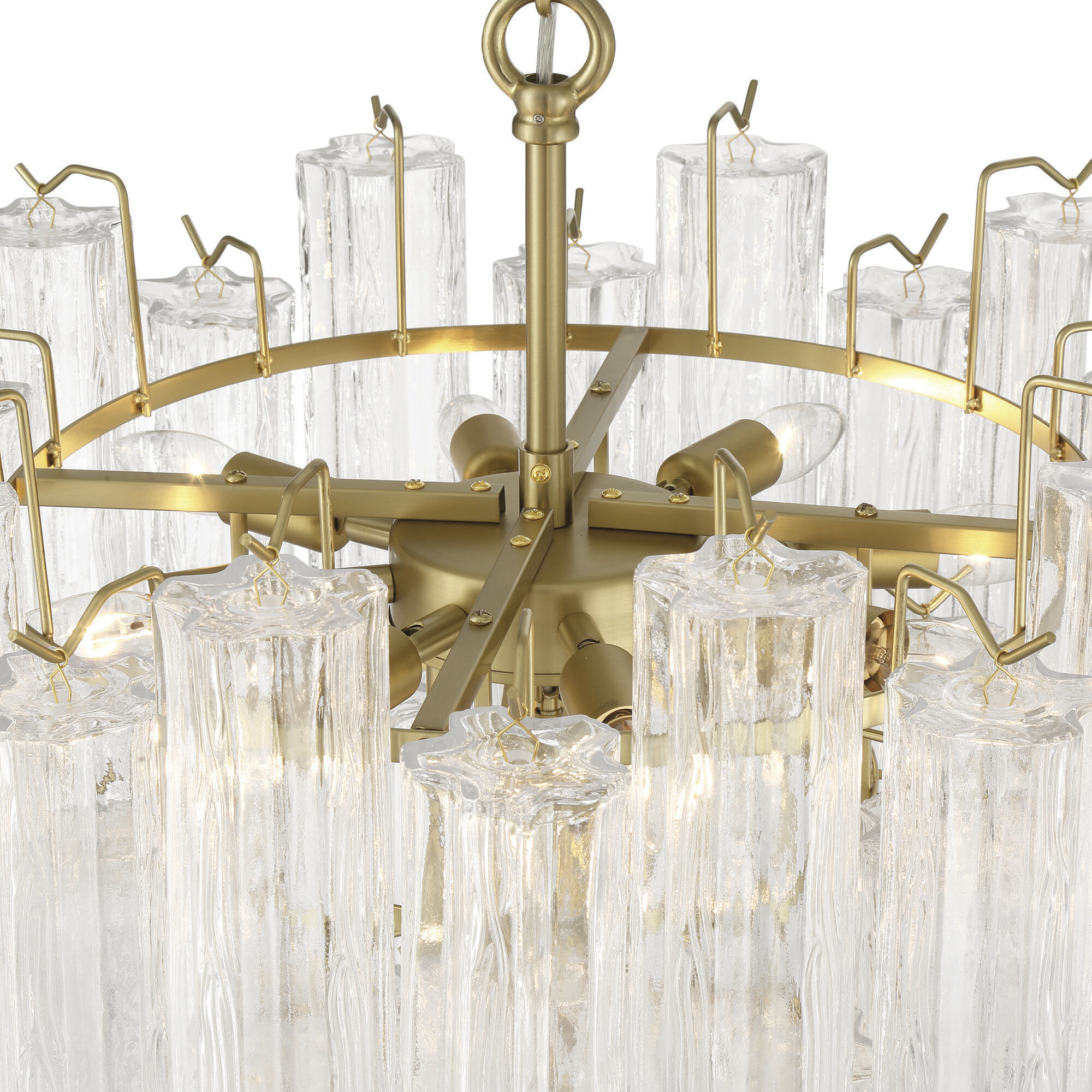 Sophia 11 Light 22.83 inch Brass Chandelier Ceiling Light