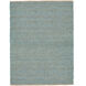 Jute 120 X 96 inch Petrol Rug, Rectangle