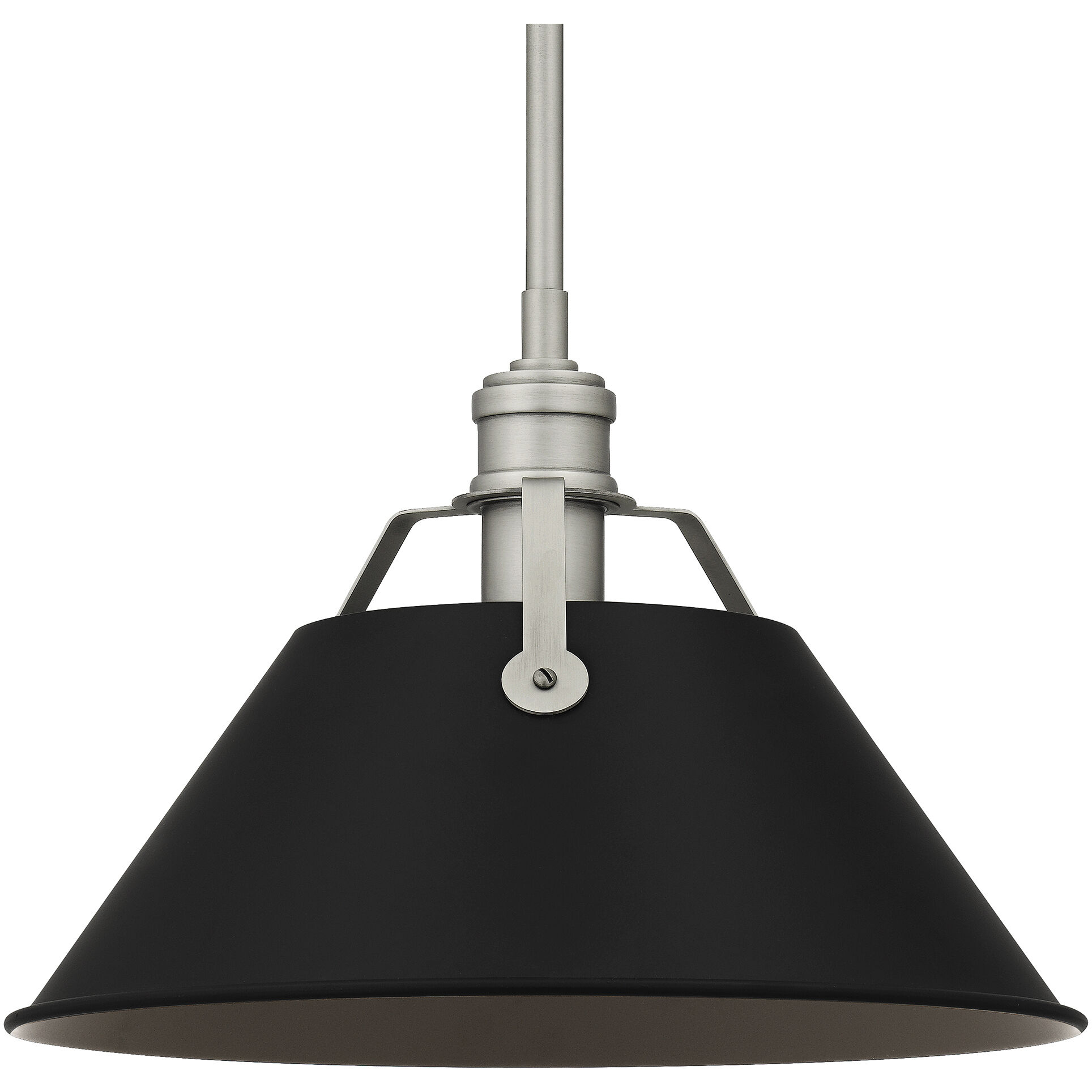 Jessup 1 Light 14 inch Antique Nickel Mini Pendant Ceiling Light, Small