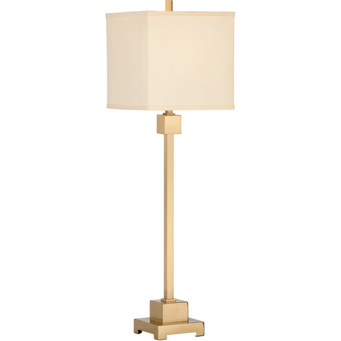 Chelsea House 35 inch 100.00 watt Brushed Brass Buffet Lamp Portable Light