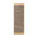 Davidson 96 X 30 inch Navy/Khaki Rugs, Jute and Cotton