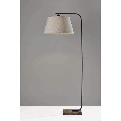 Bernard 64 inch 150.00 watt Black Floor Lamp Portable Light