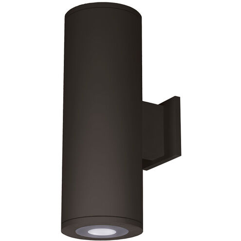 Tube Arch Sconce Wall Light in Ultra Narrow, 85, 3000K, Bronze, Towards Wall