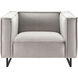 Dylan Light Gray / Black Accent Chairs