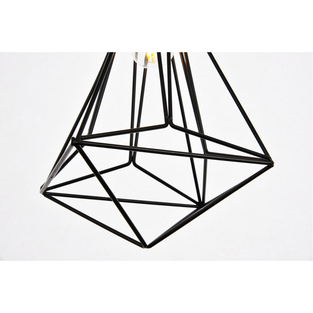 Jago 3 Light 16 inch Black Pendant Ceiling Light