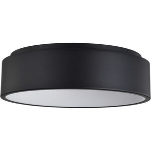 Orbit LED 18 inch Black Flush Mount Ceiling Light