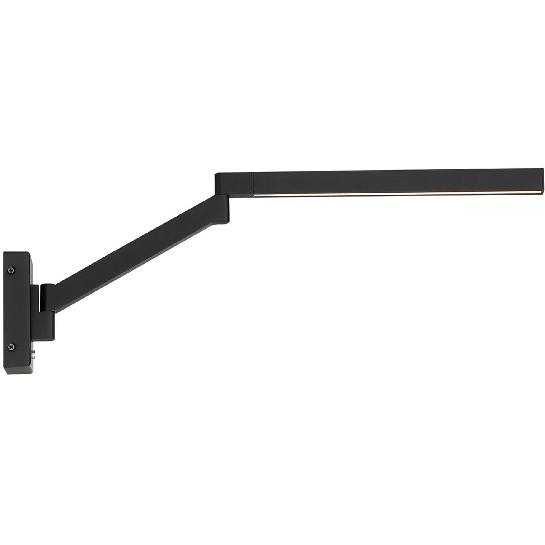 Beam 3 inch 8 watt Black Headboard Light Wall Light