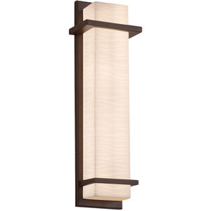Monolith LED 20 inch Dark Bronze Outdoor Wall Sconce