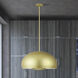 Domma 4 Light 22.5 inch Soft Gold Pendant Ceiling Light