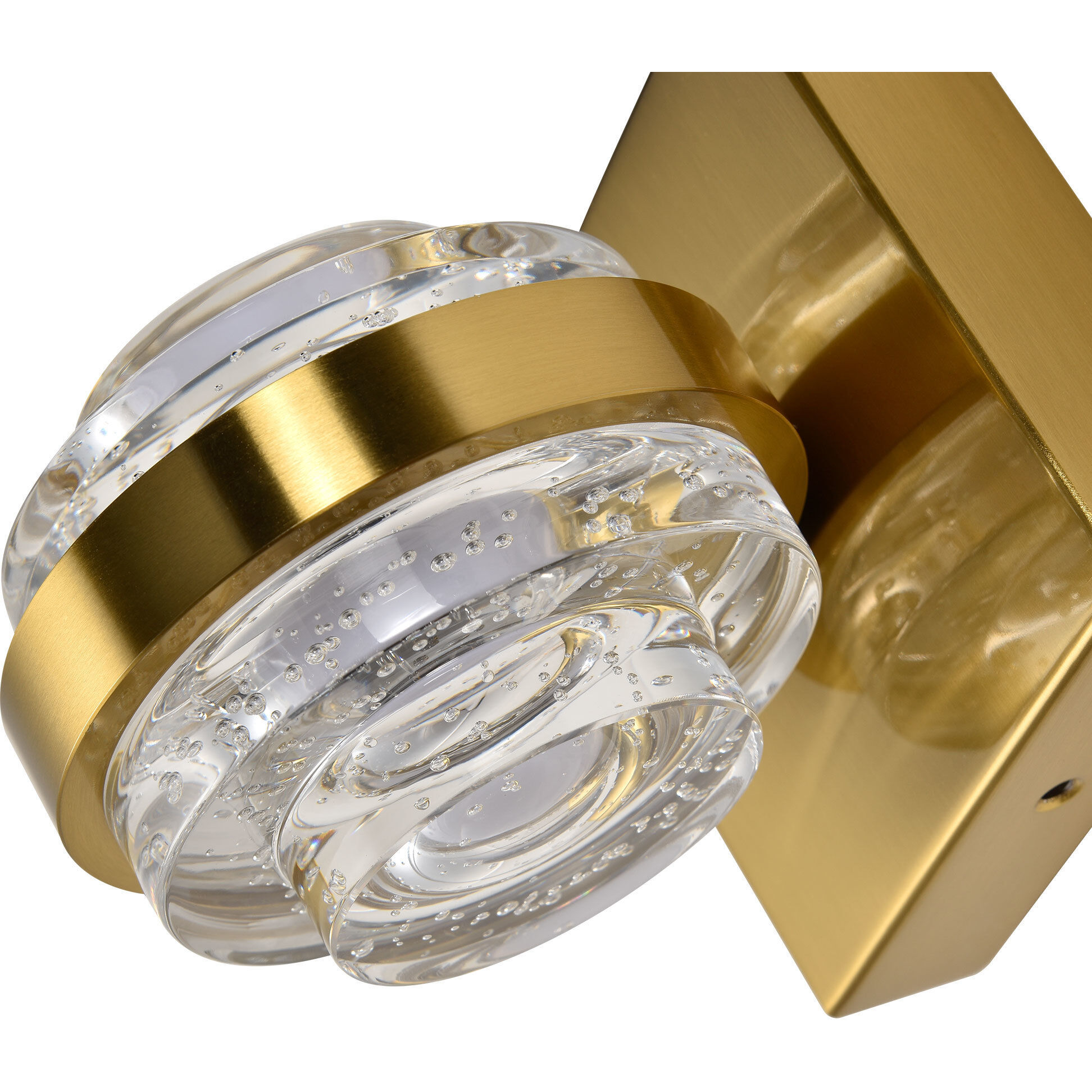 Milano Series Sconce Wall Light in Antique Brass, Artisan Collection