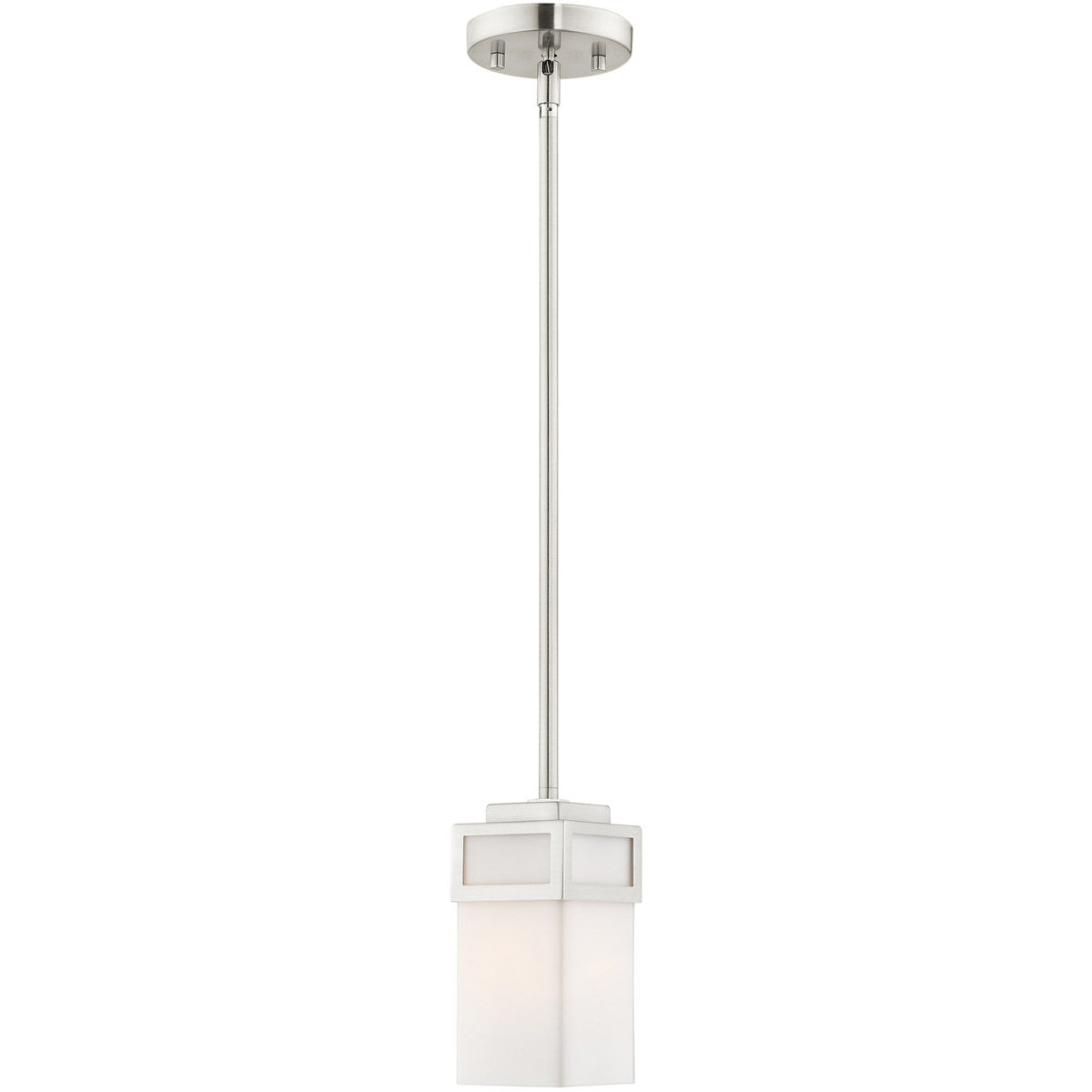 Harding 1 Light 4.5 inch Brushed Nickel Mini Pendant Ceiling Light