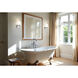 Henri 1 Light 5.25 inch Chrome Wall Sconce Wall Light