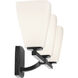 Marant 3 Light 23.75 inch Black Vanity Light Wall Light