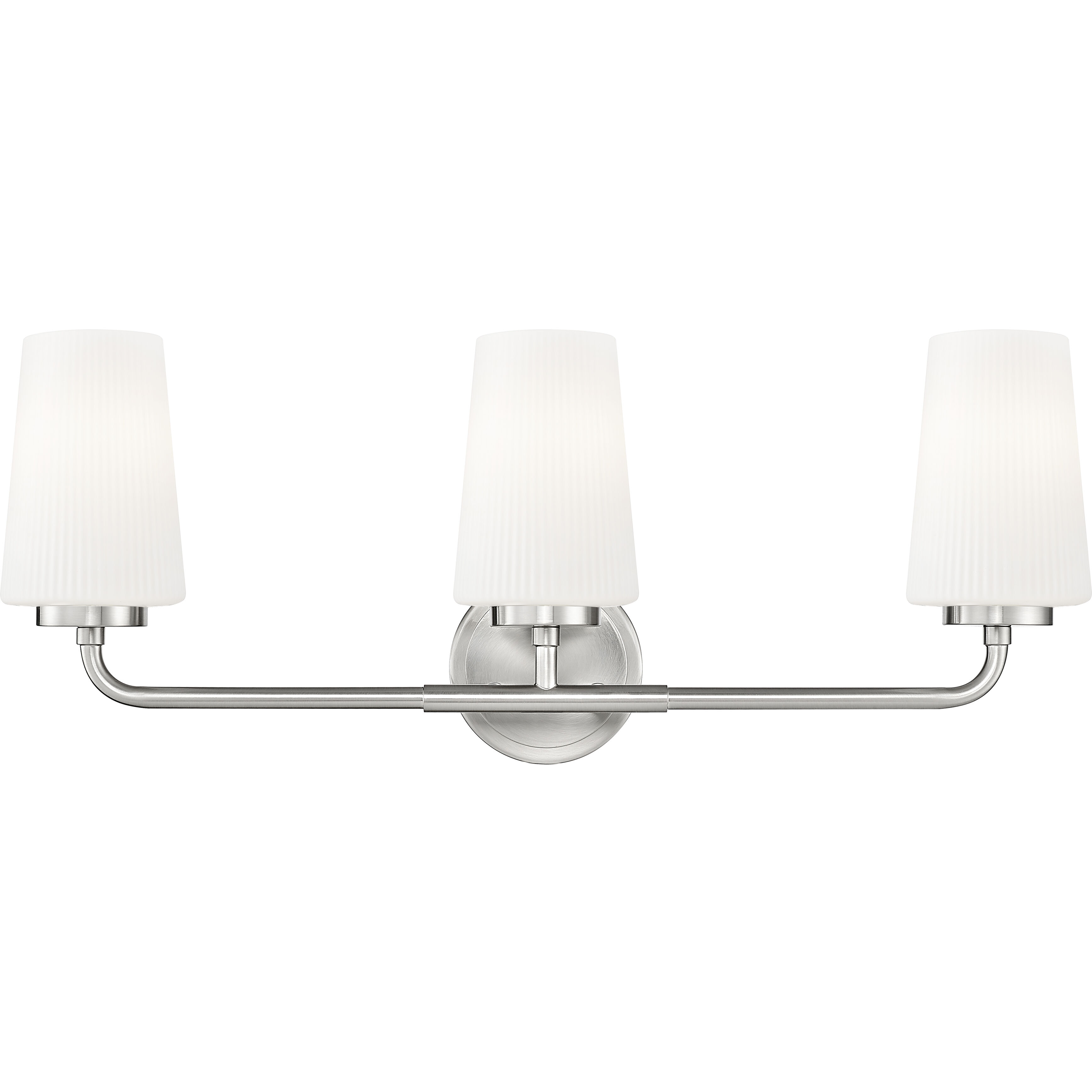 Montford 3 Light 24 inch Brushed Nickel Bath Vanity Light Wall Light