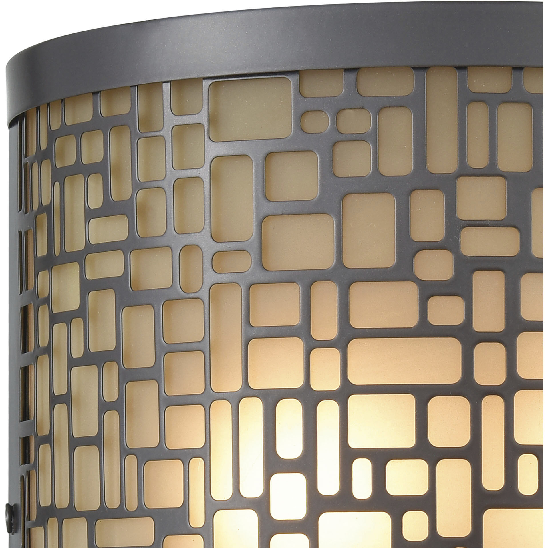 Hooper 2 Light 8 inch Oil Rubbed Bronze Outdoor Wall Sconce