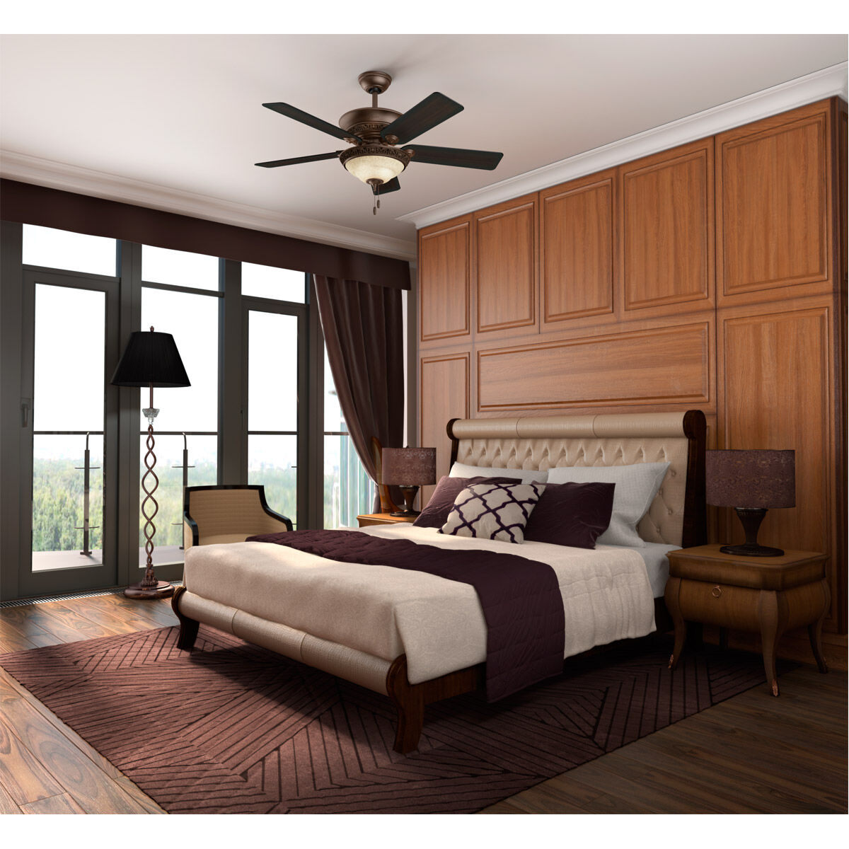 Hunter Fan Italian Countryside Ceiling Fan - Thumbnail 3