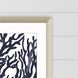 Waterside Collection Blue Framed Art
