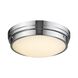 Cermack St. LED 13 inch Polished Chrome Flush Mount Ceiling Light