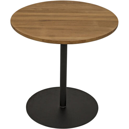 Ford 20 X 20 inch Gold Teak Side Table, Small