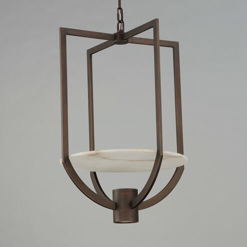 Quarry LED 18 inch Dark Bronze Suspension Pendant Ceiling Light