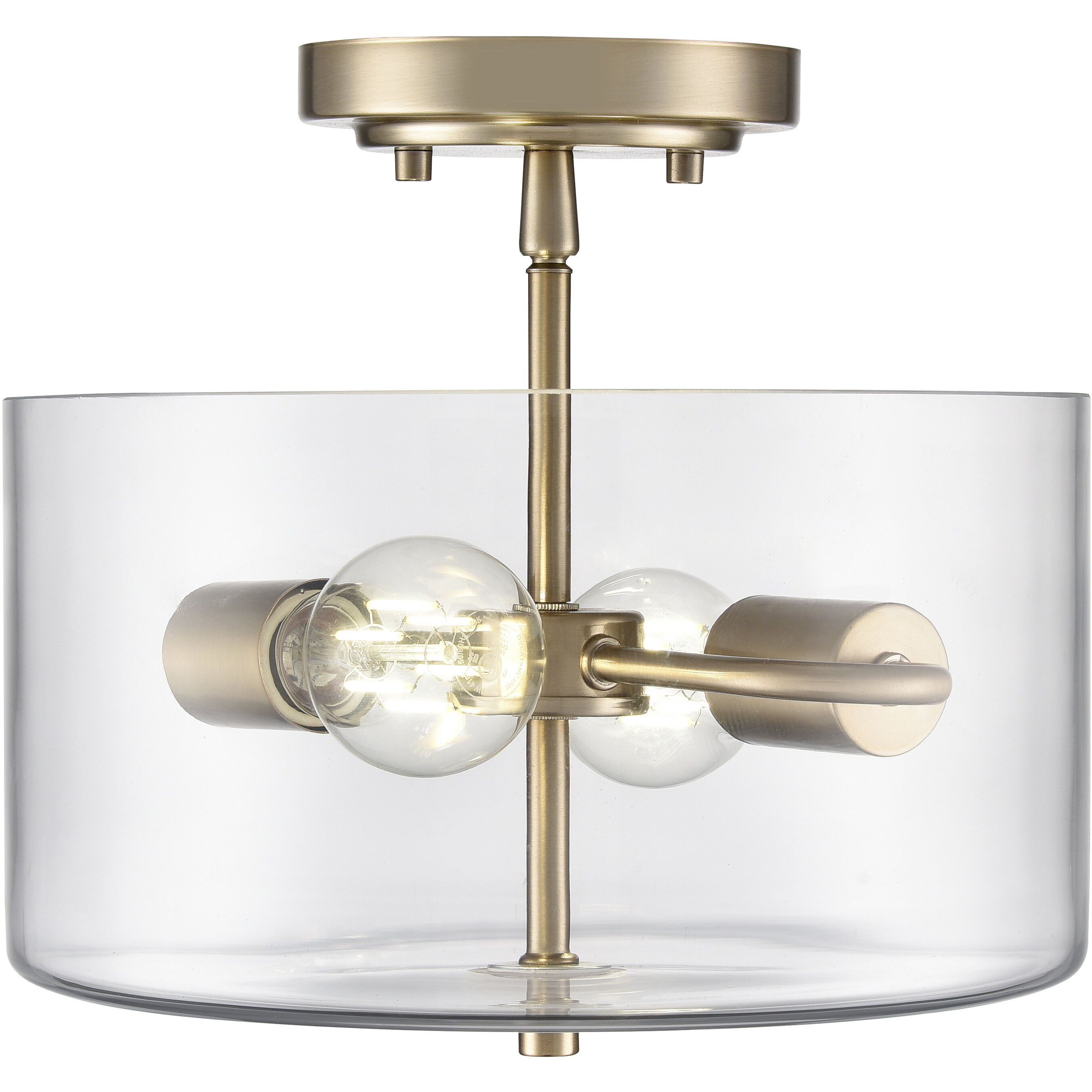 Verlana 2 Light 11.00 inch Semi-Flush Mount