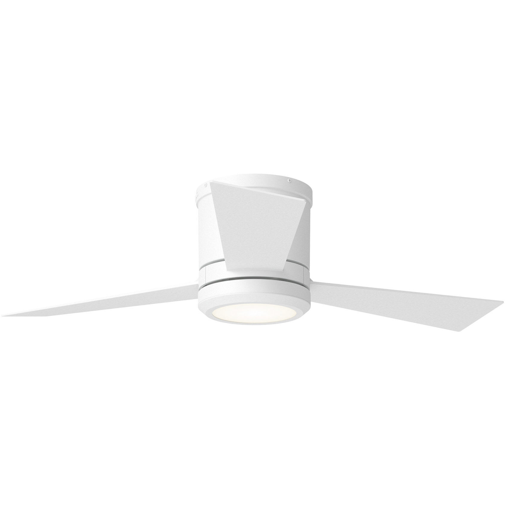 Clarity 42 42 inch Matte White Ceiling Fan
